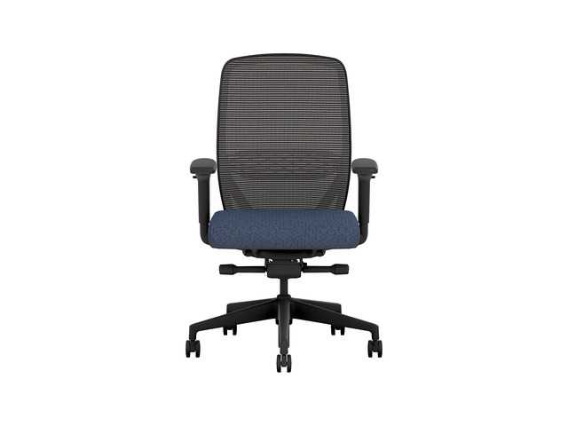 HON Nucleus Fabric/Mesh Swivel Task Chair Navy/Black (HNR1KD. Y2.STC. A.H. IM. APX13.BL. SB. T)