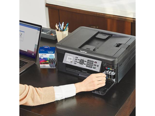 Brother - Genuine LC4014PKS Standard Yield 4-Pack Color Ink Cartridges - Black/Cyan/Magenta/Yellow - image 4