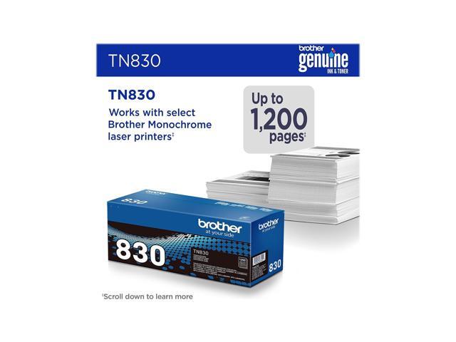 Brother - TN830 Standard-Yield Toner Cartridge - Black - image 7