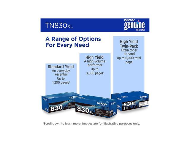 Brother - TN830XL High-Yield Toner Cartridge - Black - image 8