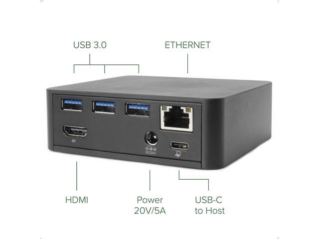 Plugable USB-C Dock VESA Mount Compact with 85W Charging Thunderbolt 4/3 USB4 Compatible - image 11