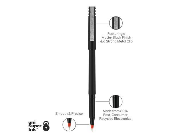 uni-ball Roller Ball Stick Dye-Based Pen Micro Point 0.5 mm 60152