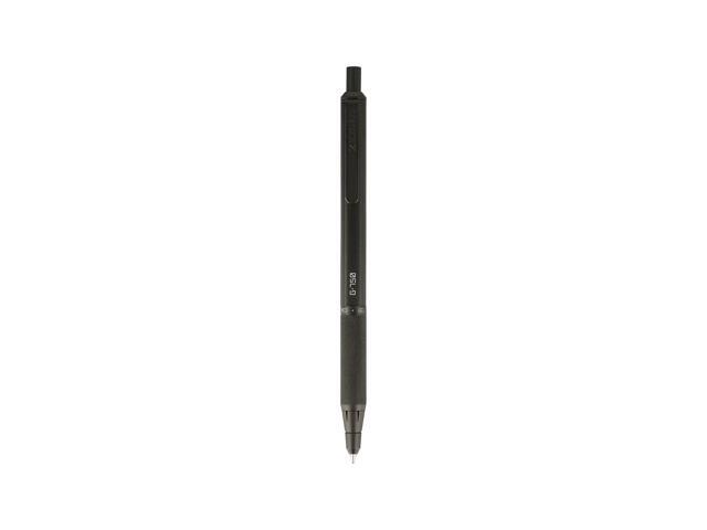 Zebra G-750 Retractable Gel Pens Medium Point Black/Blue Ink 2/Pack (49802)