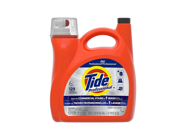 Commercial HE Liquid Laundry Detergent 170oz Plastic Bottle Dispensing Tap 13946