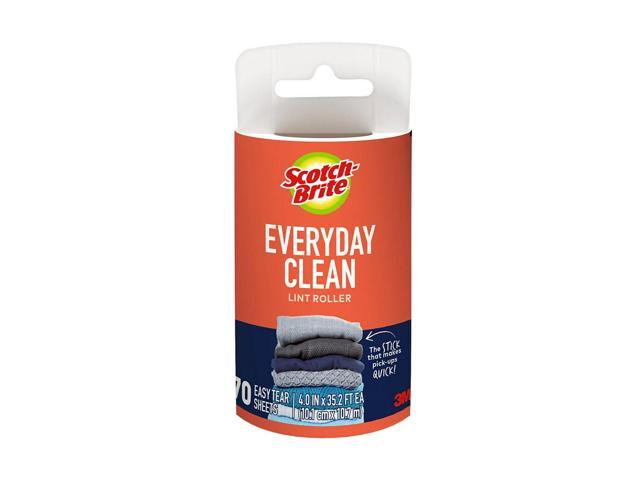 Scotch-Brite Everyday Clean Lint Roller Refill 4 in x 35.2 ft 70 Sheets/Roll (836RFS-70)