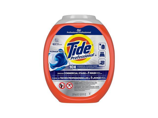 Commercial Power PODS Laundry Detergent 63 Liquid Pods/Tub 4 Tubs/Carton 80782762