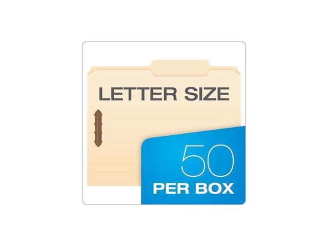 Pendaflex Reinforced Classification Folder 3/4' Expansion Letter Size Manila 50/Box (24580)