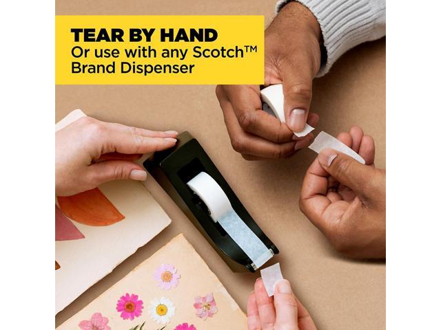 Scotch Desktop Dispenser w/Tape White 2/Pack (814-2P-SR)