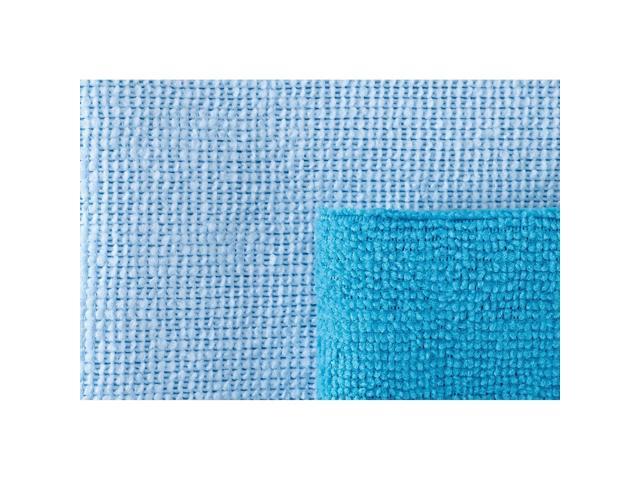 Rubbermaid Commercial Microfiber Cleaning Cloths 16 X 16 Blue 24/Pack 1820583