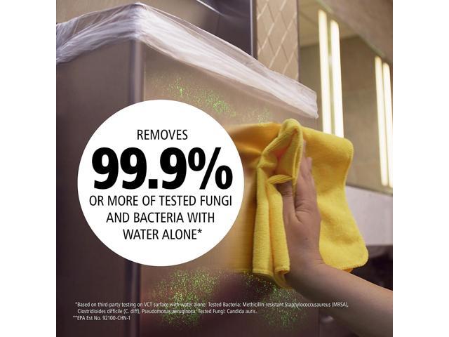 Rubbermaid Commercial Microfiber Cleaning Cloths 16 X 16 Blue 24/Pack 1820583