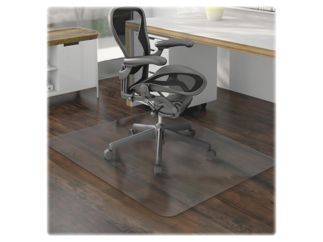Lorell Hard Floor Chairmat Rectangular 46'x60' Clear 69169