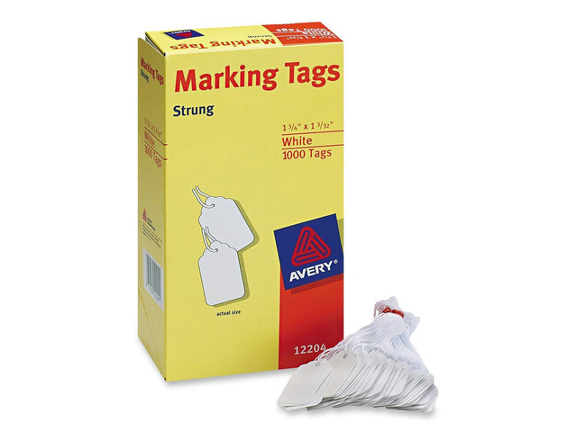 Avery White Marking Tags