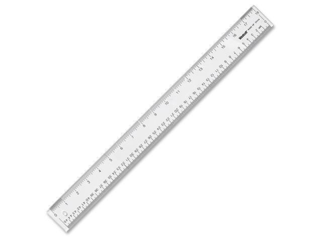 Westcott See Through Acrylic Ruler 18' Clear 10564