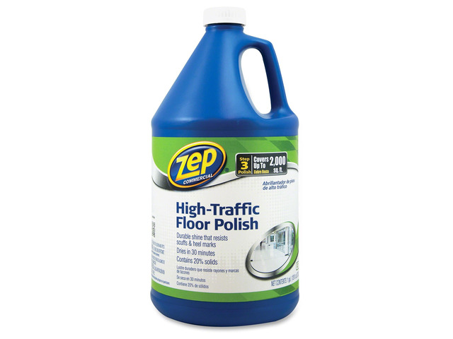 Zep High Traffic Floor Polish 1 gal Bottle 1044999