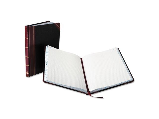 Boorum & Pease Columnar Accounting Book Record Rule Black Cover 150 Pages 8 1/8