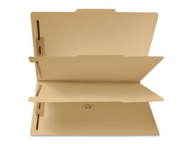 Sparco Six Part Folders 2' Exp. 2 Div Letter 25/BX Manila 95007
