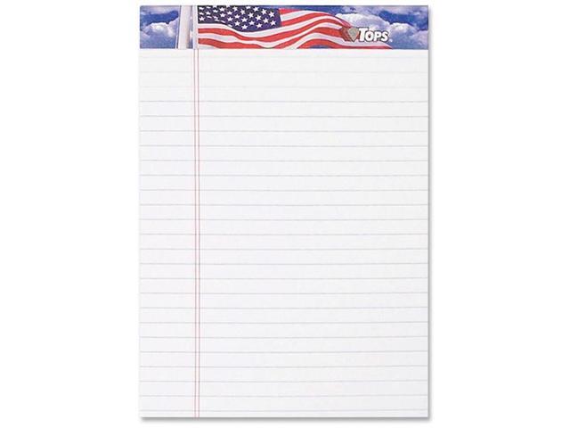 Tops Writing Tablets Jr. Lgl Ruled 5'x8' 50 Sht/PD 3/PK WE 75103