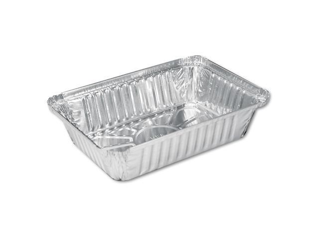 Handi-Foil Aluminum Oblong Pan 2 1/4 lb 8 1/2 x 5 15/16 x 1 13/16 500/Carton