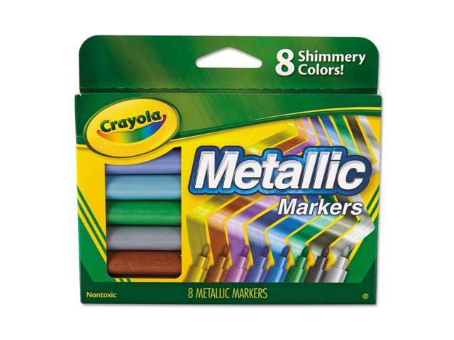 Crayola Metallic Markers Assorted 8/Set 588628