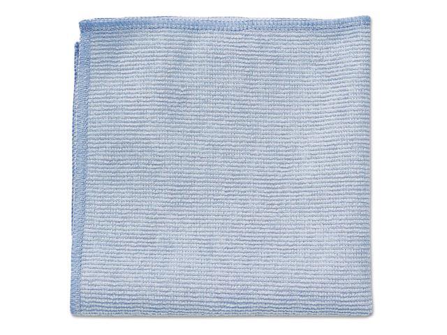 Rubbermaid Commercial Microfiber Cleaning Cloths 12 x 12 Blue 24/Pack 1820579
