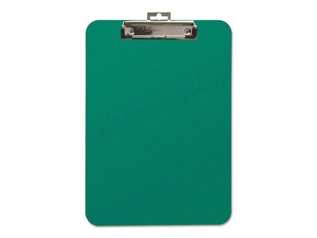 Baumgartens Unbreakable Recycled Clipboard 1/4' Capacity 8 1/2 x 11 Green 61626