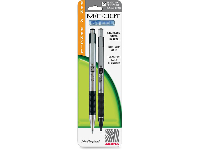 Zebra Ballpoint Pen/Mechanical Pencil 0.7mm Pen/.5mm Pencil BK Ink 57011