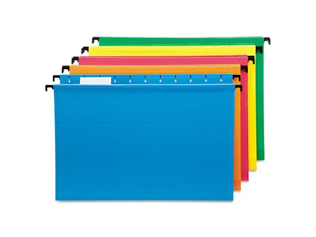 Photos - File Folder / Lever Arch File Pendaflex 615315ASST Poly Laminate Hanging Folders, Legal, Assorted, 20/Box, 1 Box ESS-6153 1/5 ASST 