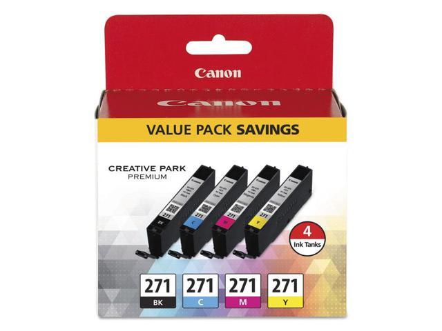 Canon - 271 Value Pack Standard Capacity Ink Cartridges - Black/Cyan/Magenta/Yellow - image 4