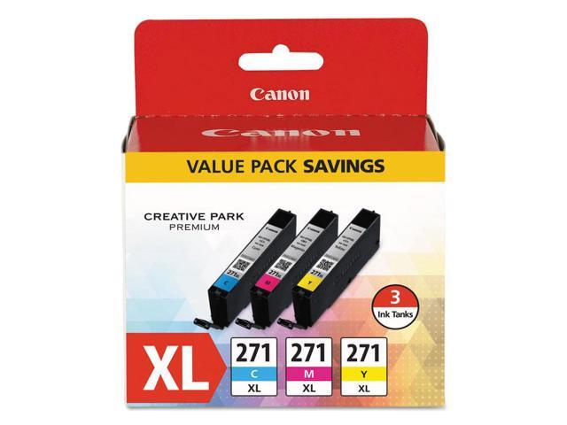 Canon CLI-271 XL High Yield Ink Cartridge - Combo Pack - Cyan/Magenta/Yellow
