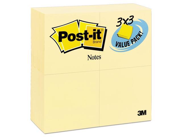 3M Company MMM65424VAD Post-It Notes Value Pack 3 X 3 Canary Yellow 24 Pads