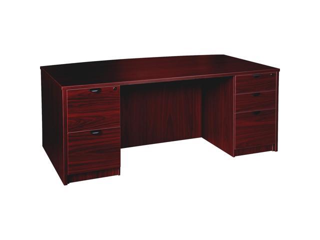 Lorell Prominence Pedestal Desk PD4272DPMY