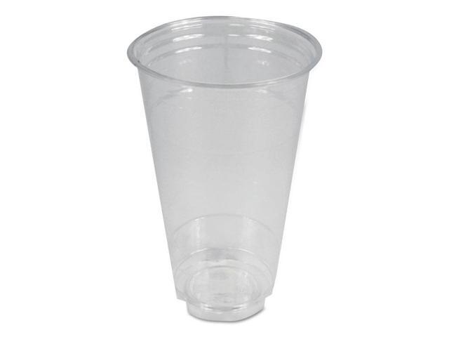 Boardwalk BWKPET24 Clear Plastic Cold Cups