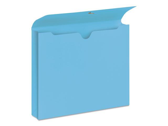 Smead 2' Exp Wallet with String Letter Blue 10/BX 77203
