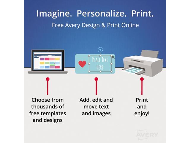 Avery - Big Tab Printable Paper Dividers with Large Labels, 8 Tabs, 20 Sets/Pack - White - image 7