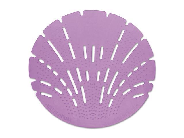 Pearl 3D Urinal Screen, Melon Mist, Clear, 10/Pack, 6 Pack/Carton BGD621CT