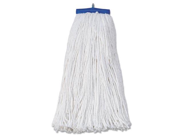 Boardwalk Mop Head Economical Lie-Flat Head Rayon Fiber 20oz White 12/Carton 720R