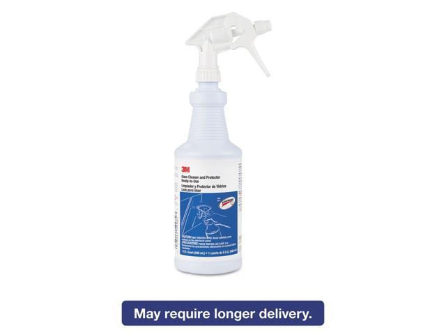 3M - 85788 - Ready-to-Use Glass Cleaner with Scotchgard, Apple, 32 oz Spray Bottle, 12/Ctn