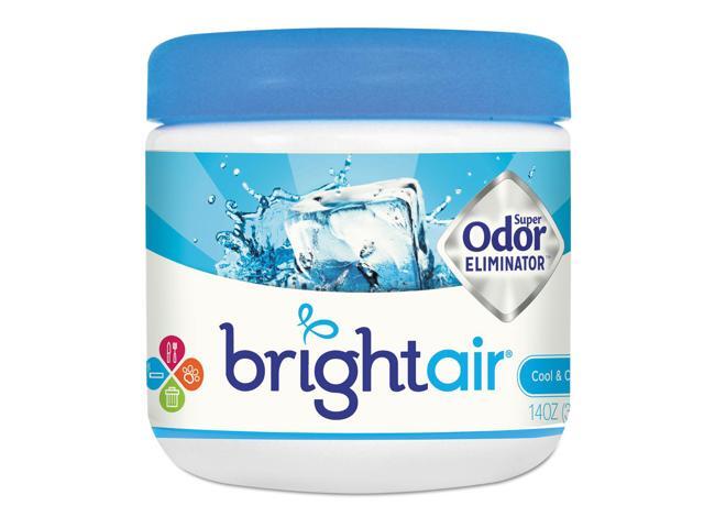 Bright Air Super Odor Eliminator, Cool and Clean, Blue, 14 Oz Jar 900090EA