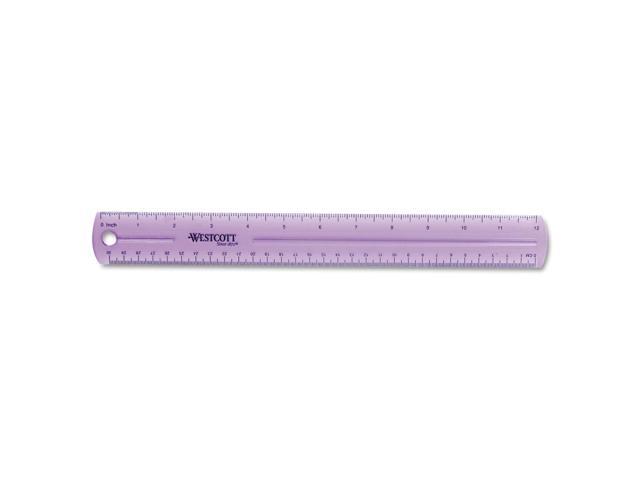 Westcott 12' Jewel Colored Ruler 12975