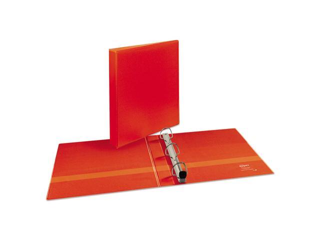 Avery - Heavy Duty 1" 3-Ring View Binders, One Touch EZD Ring - Red - image 3