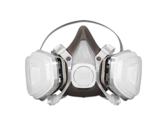 3M 66070 Half Facepiece Disposable Respirator 53P71, Organic Vapor/P95, Large