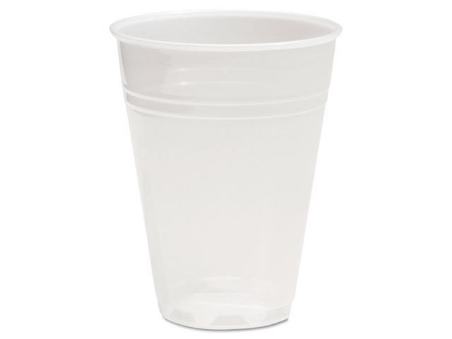 Translucent Plastic Cold Cups, 16oz, Polypropylene, 50/Bag, 20 Bags/Carton
