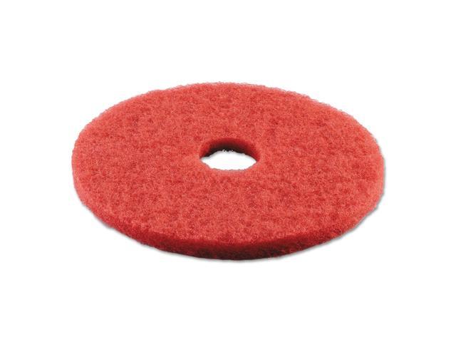 Standard 18-Inch Diameter Buffing Floor Pads, Red BWK4018RED