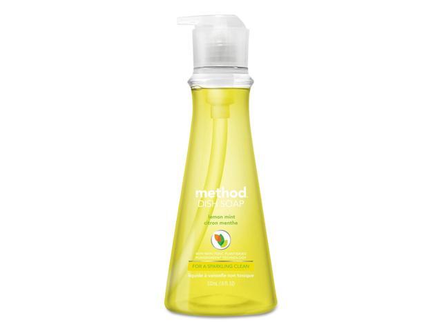 Method Dish Soap Lemon Mint 18 oz Pump Bottle 6/Carton 01179CT