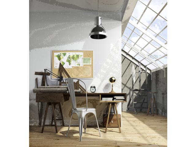Ghent AK46 Aluminum-Frame Natural Corkboard - 72.5' x 48.5' - Tan Surface, Satin Aluminum Frame