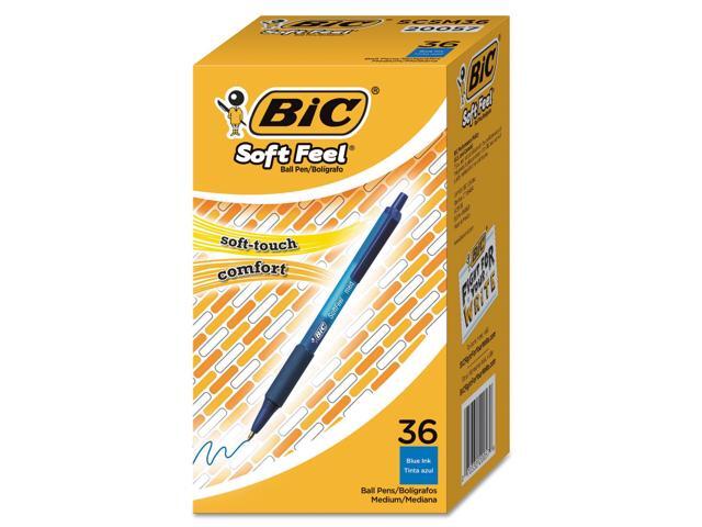 BIC Pen,Soft Feel Ret,36pk,Be SCSM361BE