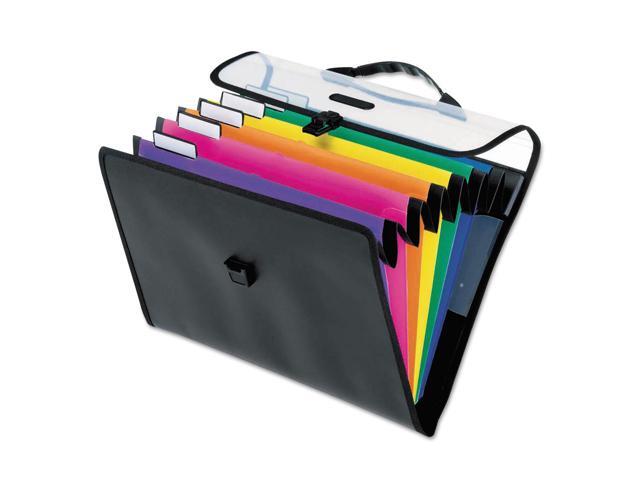 Tops 52891 Pendaflex Desk Free Hanging Organizer, Letter - 8.50' x 11' Sheet Size - 6 Pocket(s) - Polypropylene - Assorted - 1 Each