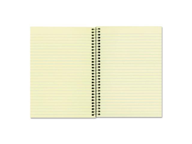 National Subject Wirebound Notebook Narrow Rule 5 x 7 3/4 Green 80 Sheets 33002
