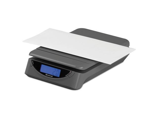 Brecknell 25lb Electronic Postal Shipping Scale 8 x 6 Platform Gray PS25