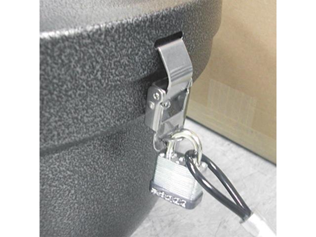 Ex-Cell Smokers' Oasis Lock Kit 48in Plastic-Coated Steel Cable w/Lock/Key